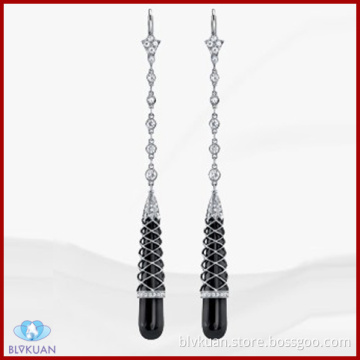 women necklace 2013 novelty design zircon agate earrings